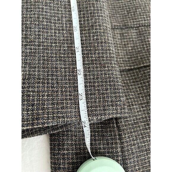 NORDSTROM Signature Men’s Blazer Suit Jacket Plaid 100% Wool Coat Business 42R - Picture 6 of 11